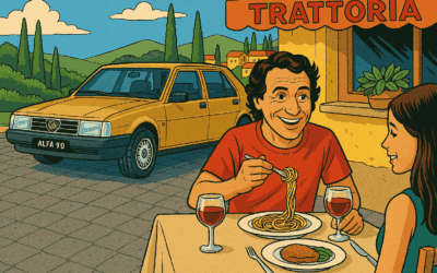 UNE AUTO, UN MORCEAU : ALFA 90 & TULLIO DE PISCOPO