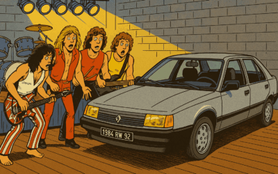 UNE AUTO, UN MORCEAU : RENAULT 25 & VAN HALEN