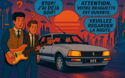 UNE AUTO, UN MORCEAU : PEUGEOT 505 & ORCHESTRAL MANOEUVRES IN THE DARK