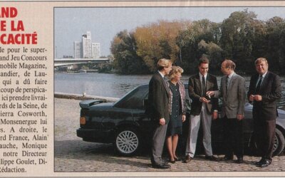 CE JOUR OÙ… J&rsquo;AI GAGNÉ UNE FORD SIERRA COSWORTH À UN CONCOURS !