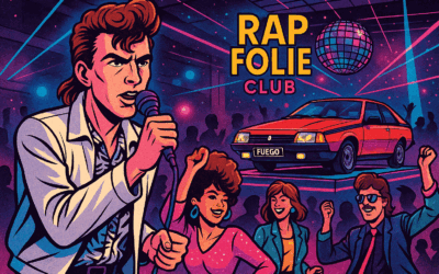 UNE AUTO, UN MORCEAU : RENAULT FUEGO & MARCEL FOBERT & FOLIE CLUB