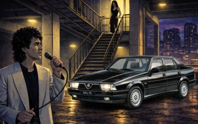 UNE AUTO, UN MORCEAU : ALFA 75 & GINO VANNELLI